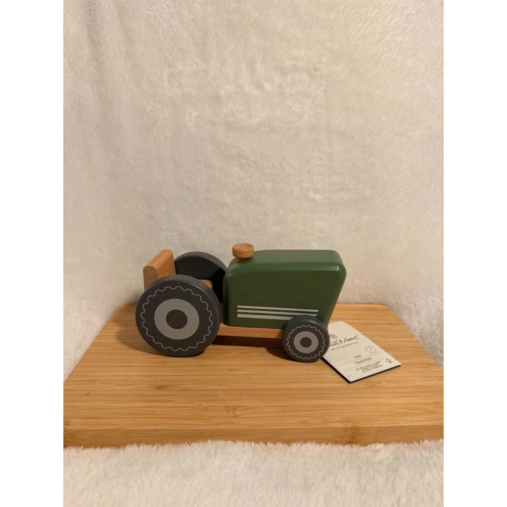 Hearth & Hand Magnolia Toy Farm Tractor New Kids Pretend Play Farm Toy